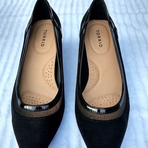 Torrid Black Mesh Heel New without Box